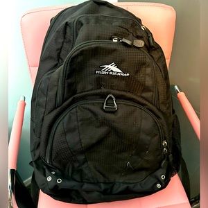 High Sierra Black Backpack